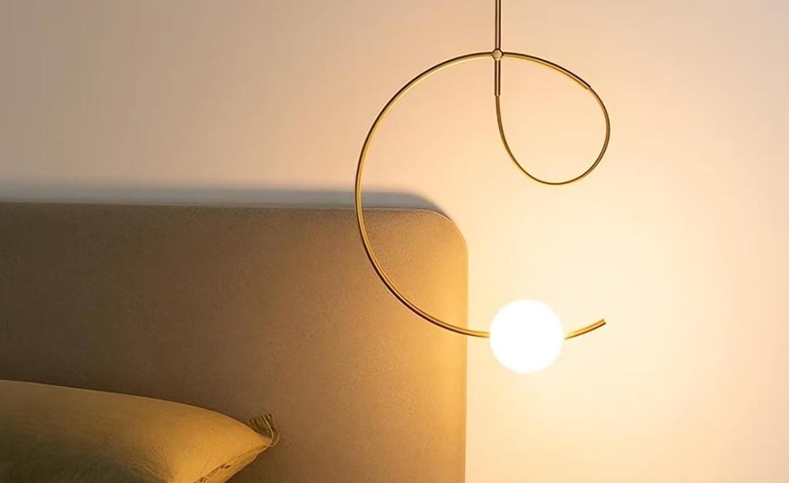 Подвесной светильник модель Loop Suspension Lamp - With Surface Canopy от фабрики Estiluz