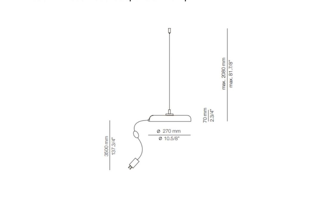 Подвесной светильник модель Mood 4065 Suspension Lamp от фабрики Estiluz