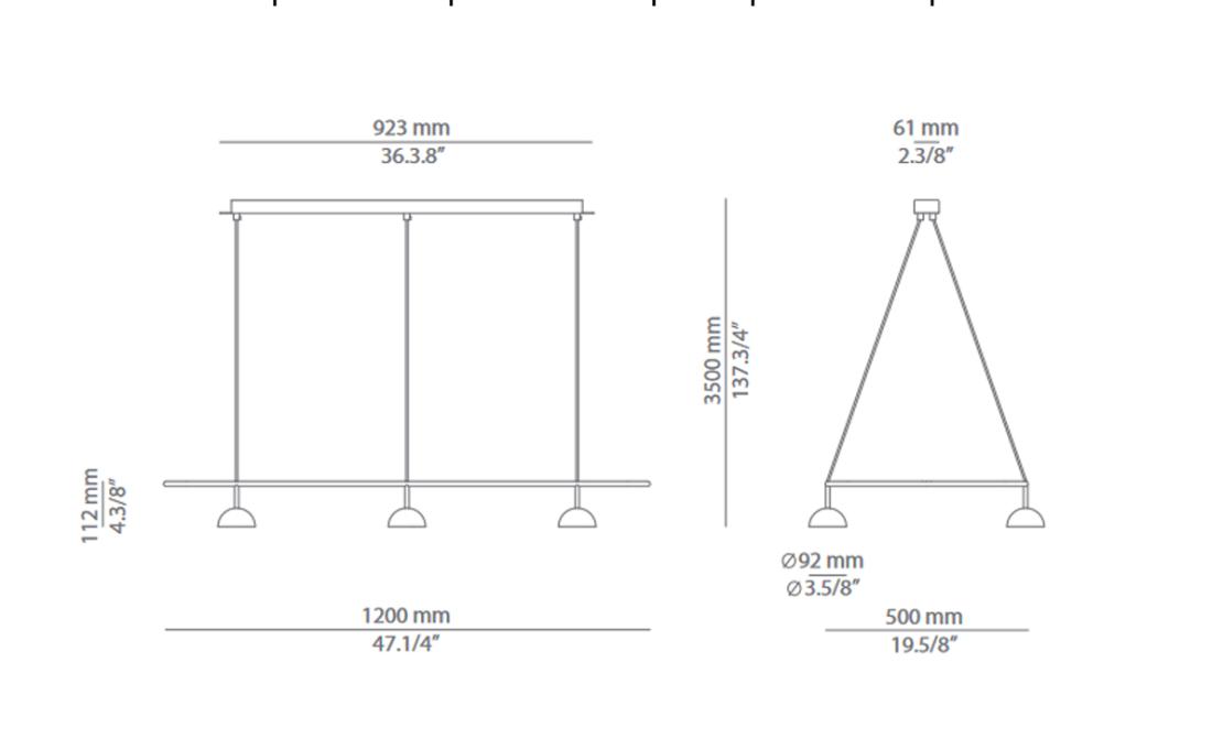 Подвесной светильник модель Cupolina - Suspension Lamp от фабрики Estiluz