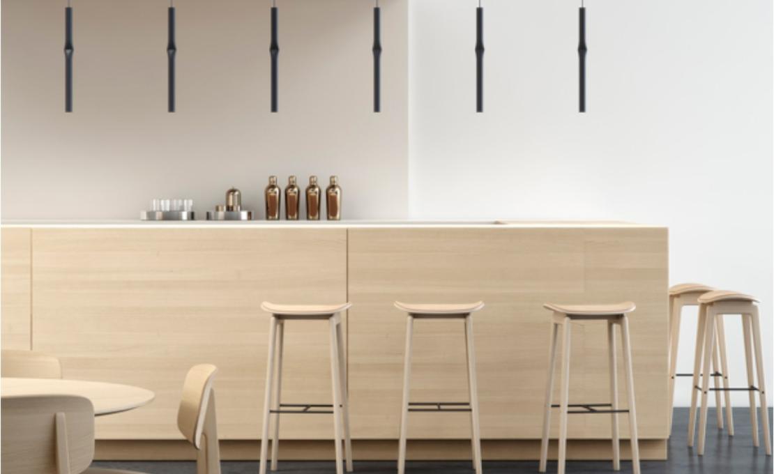 Подвесной светильник модель Flow Suspension Lamp T-3735S от фабрики Estiluz