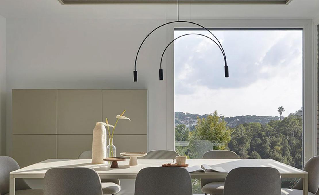 Подвесной светильник модель Volta Suspension Lamp от фабрики Estiluz