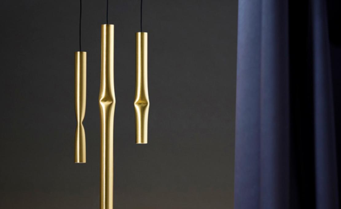 Подвесной светильник модель Flow Suspension Lamp T-3735S от фабрики Estiluz