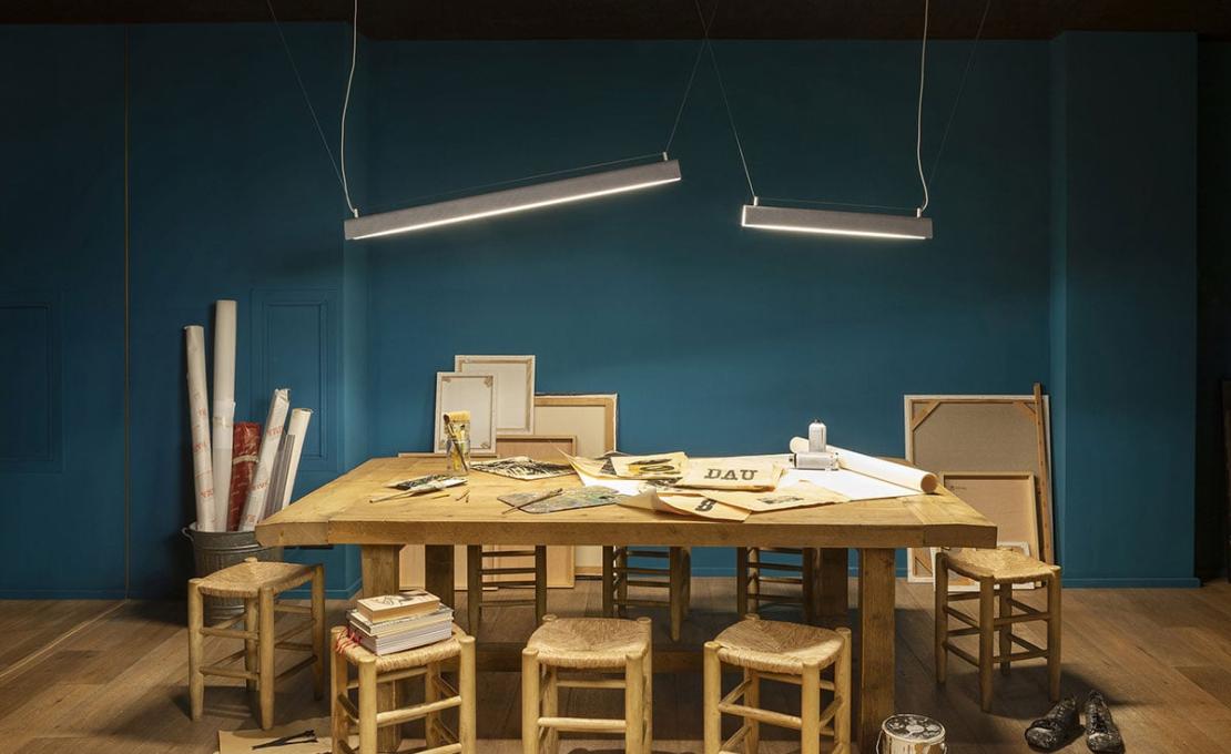 Подвесной светильник модель Gada T-3925R Suspension Lamp от фабрики Estiluz