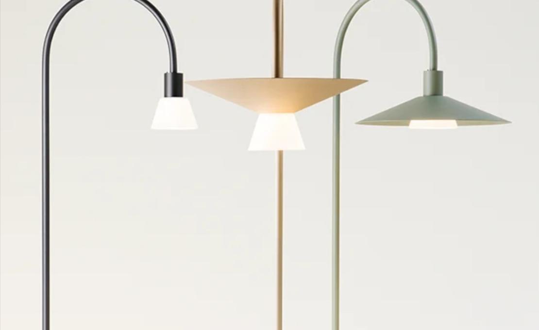 Торшер модель Belt Floor Lamp P-4149MG от фабрики Estiluz
