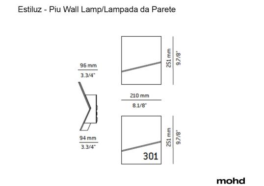 Бра 941336 от Estiluz image 3