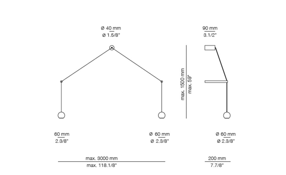 Бра модель Compass A-4072 Wall Lamp от фабрики Estiluz