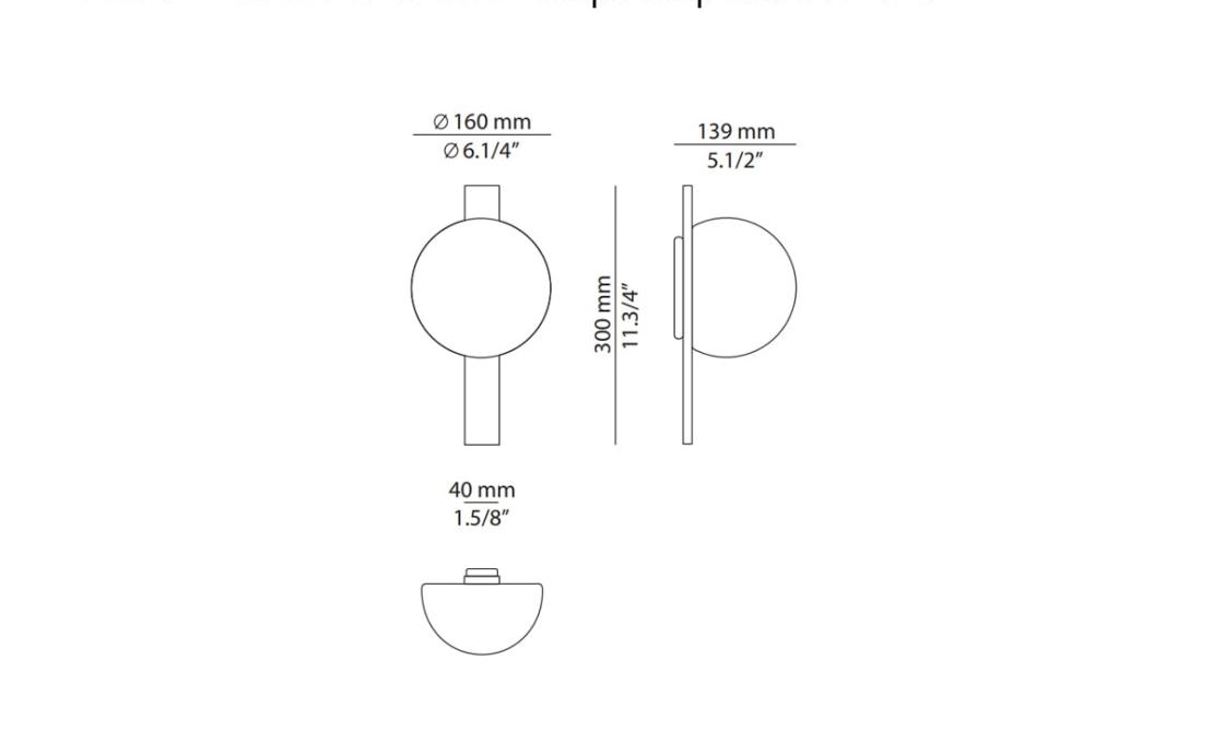 Бра модель Circ A3720 Wall Lamp от фабрики Estiluz
