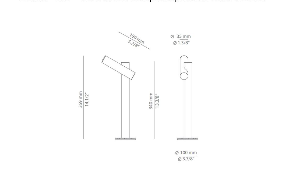 Торшер модель Tik A-4096X Floor Lamp - Outdoor от фабрики Estiluz