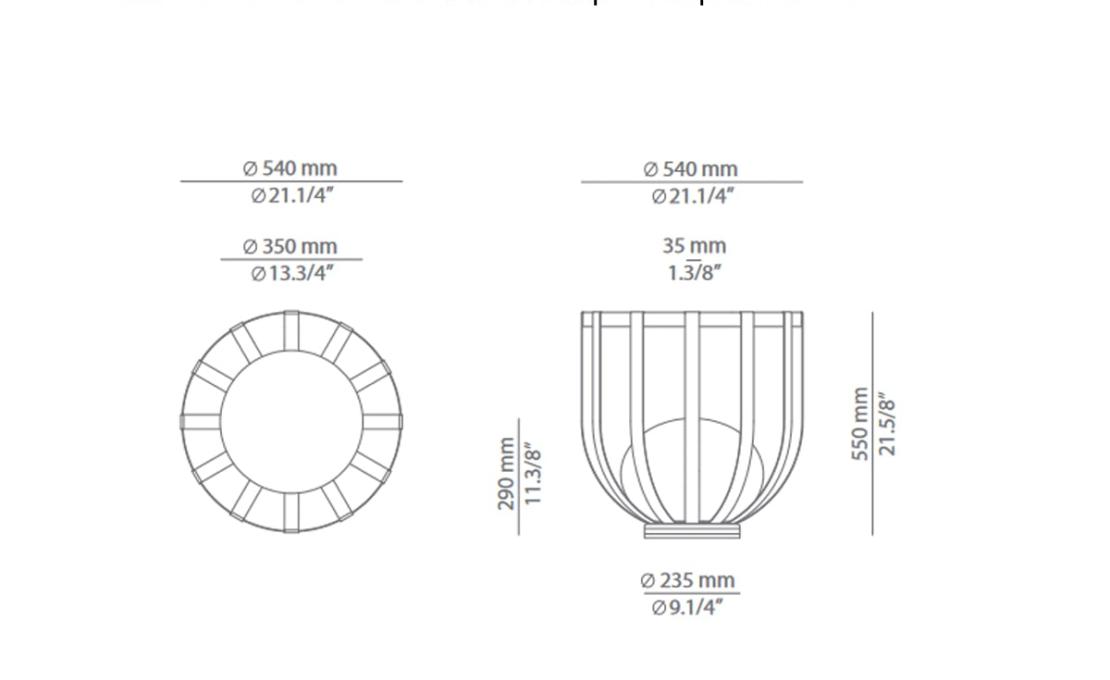 Торшер модель Bols P-4028X - Floor Lamp от фабрики Estiluz