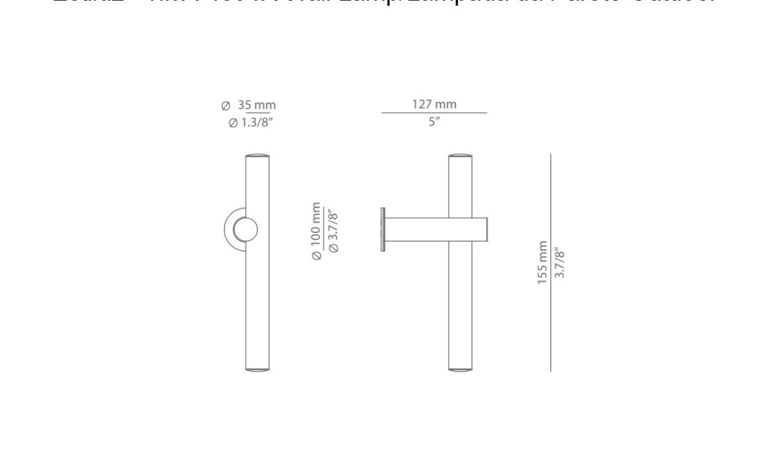 Бра модель Tik A-4091X Wall Lamp - Outdoor от фабрики Estiluz