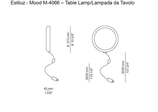 Настольная лампа Mood M-4066 Table Lamp от Estiluz image 5