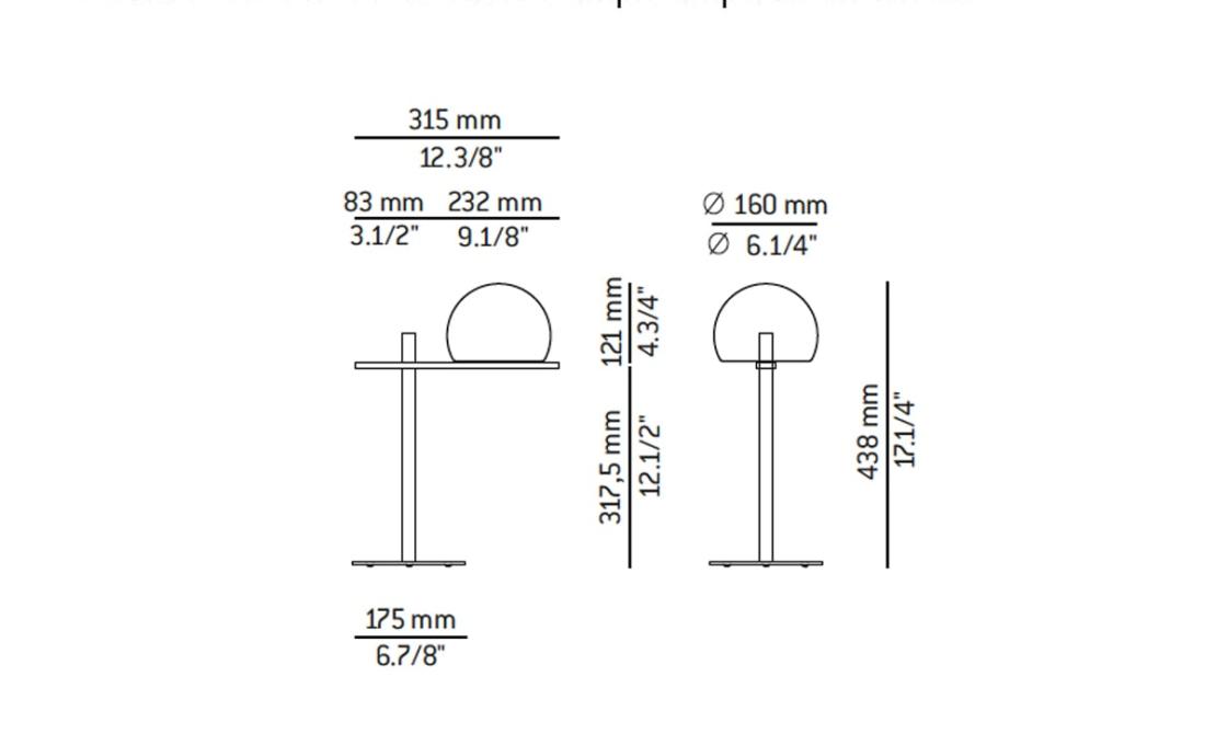 Настольная лампа модель Circ M-3728 Table Lamp от фабрики Estiluz