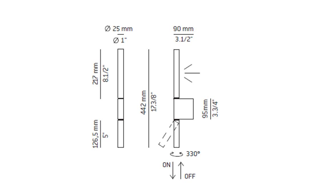 Бра модель Canut A-3571 Wall Lamp от фабрики Estiluz