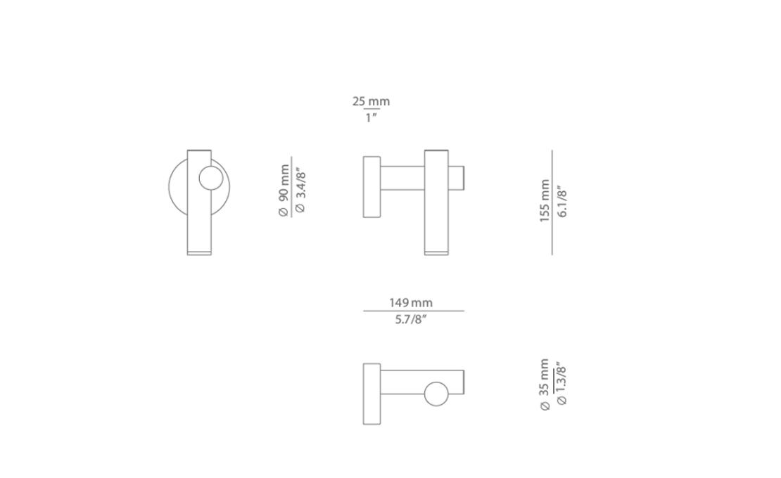 Бра модель Tik A-4090 Wall Lamp - Indoor от фабрики Estiluz