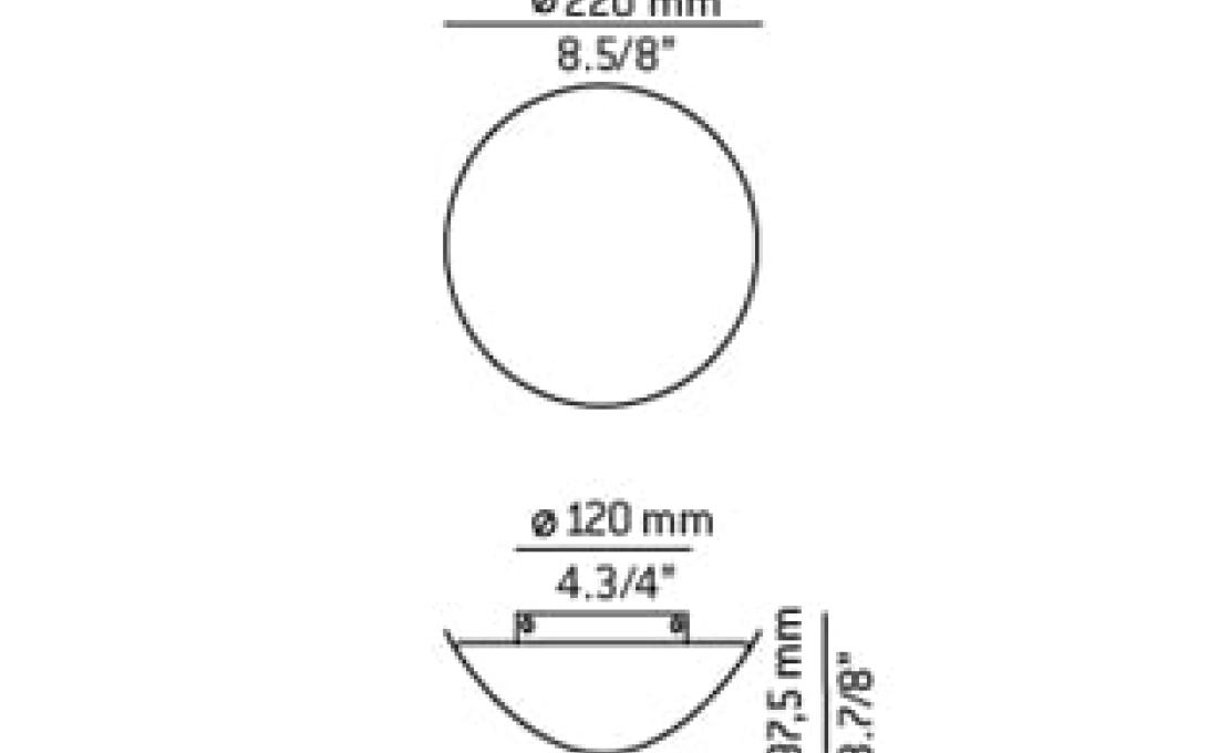 Бра модель Lune Wall Lamp от фабрики Estiluz