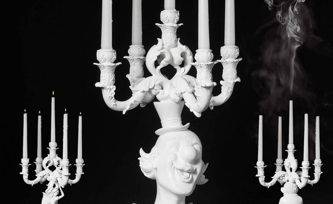 Подсвечник модель Candelabro Ridi Pagliaccio от фабрики Seletti