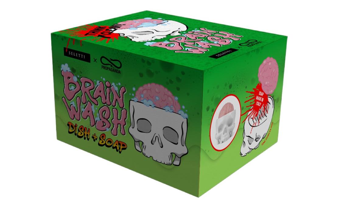 Статуэтка модель Brain Wash Soap Holder от фабрики Seletti