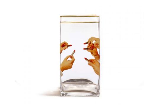 Ваза модель Toiletpaper Glass Vase - Big от фабрики Seletti