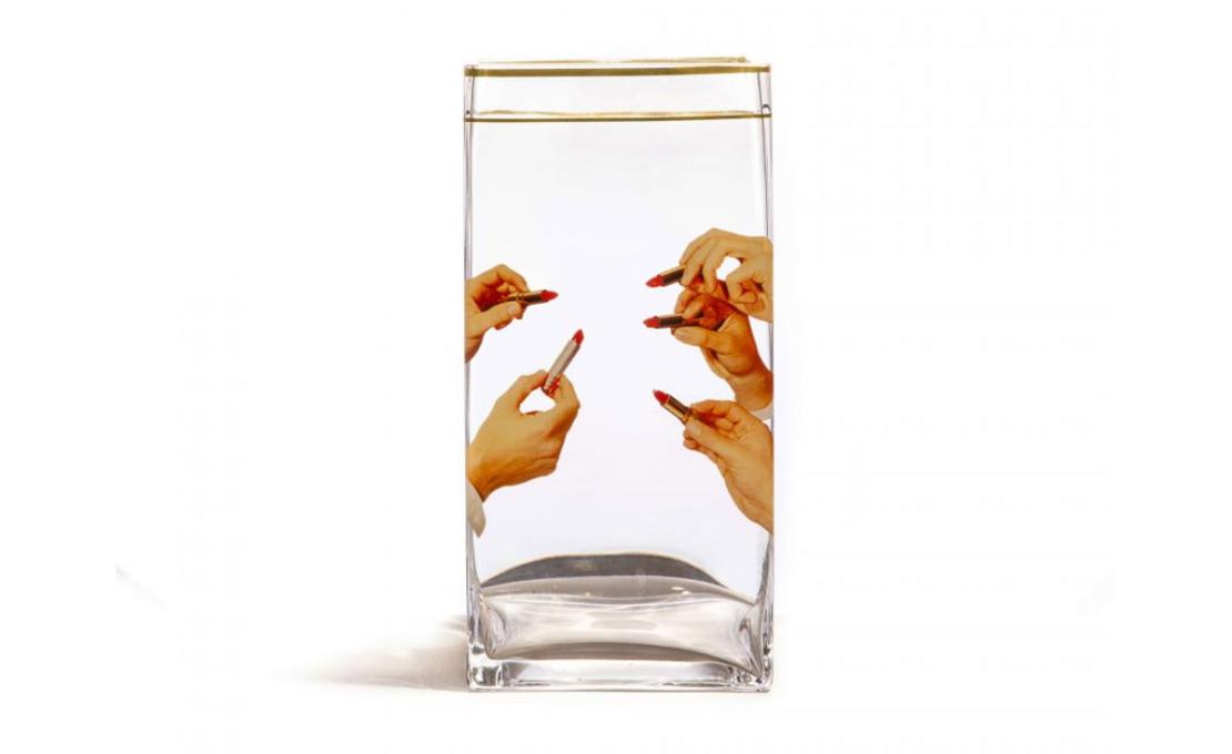 Ваза модель Toiletpaper Glass Vase - Big от фабрики Seletti