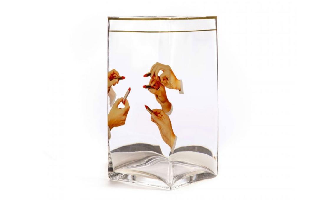 Ваза модель Toiletpaper Glass Vase - Big от фабрики Seletti