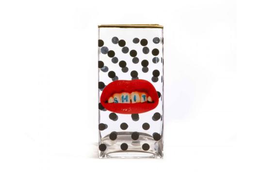 Ваза модель Toiletpaper Glass Vase - Big от фабрики Seletti