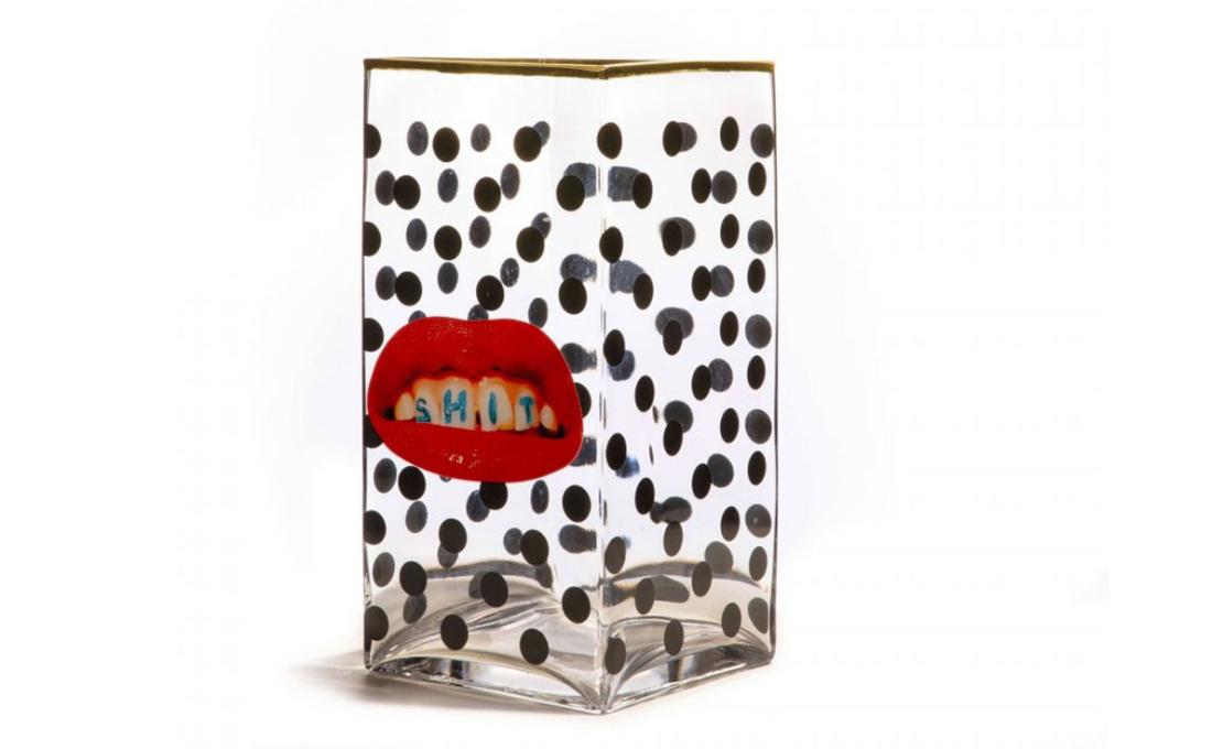 Ваза модель Toiletpaper Glass Vase - Big от фабрики Seletti