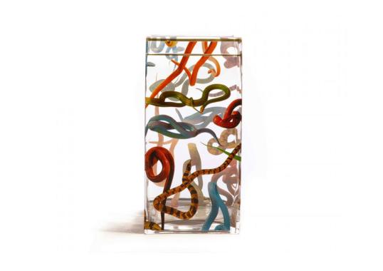 Ваза модель Toiletpaper Glass Vase - Big от фабрики Seletti