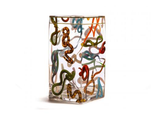 Ваза модель Toiletpaper Glass Vase - Big от фабрики Seletti