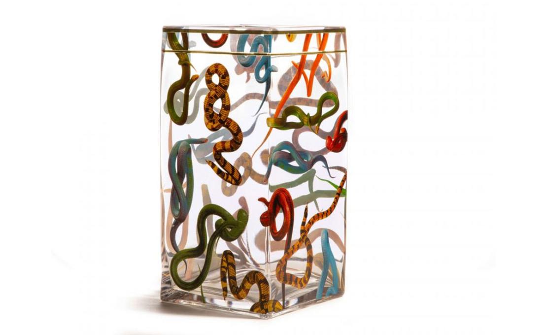 Ваза модель Toiletpaper Glass Vase - Big от фабрики Seletti
