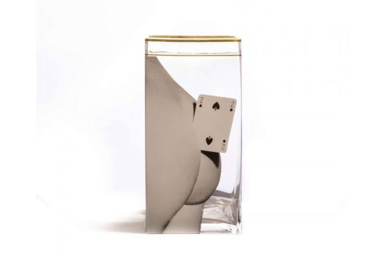 Ваза модель Toiletpaper Glass Vase - Big от фабрики Seletti