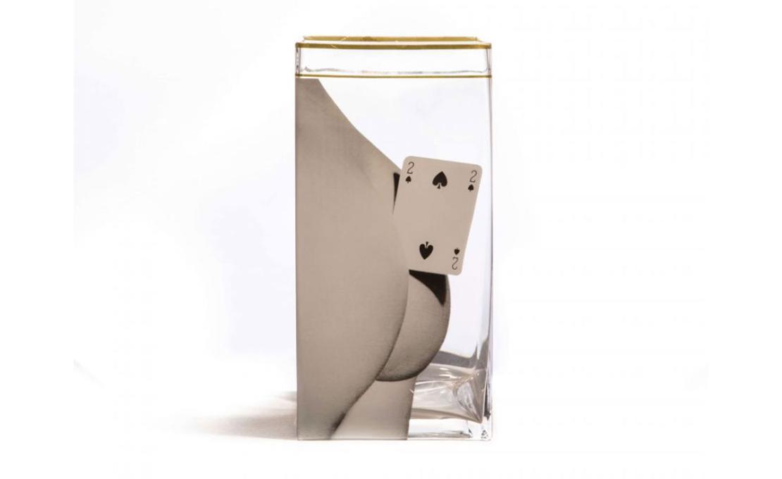 Ваза модель Toiletpaper Glass Vase - Big от фабрики Seletti