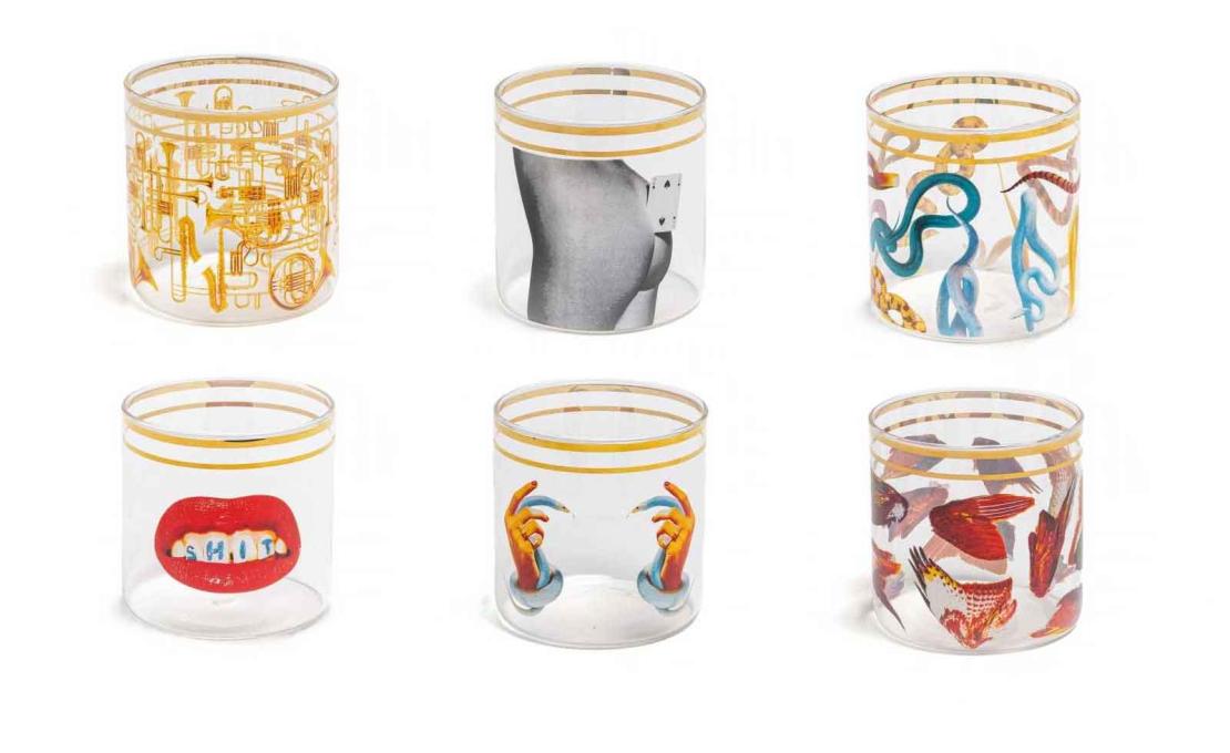 Статуэтка модель Toiletpaper Glasses от фабрики Seletti