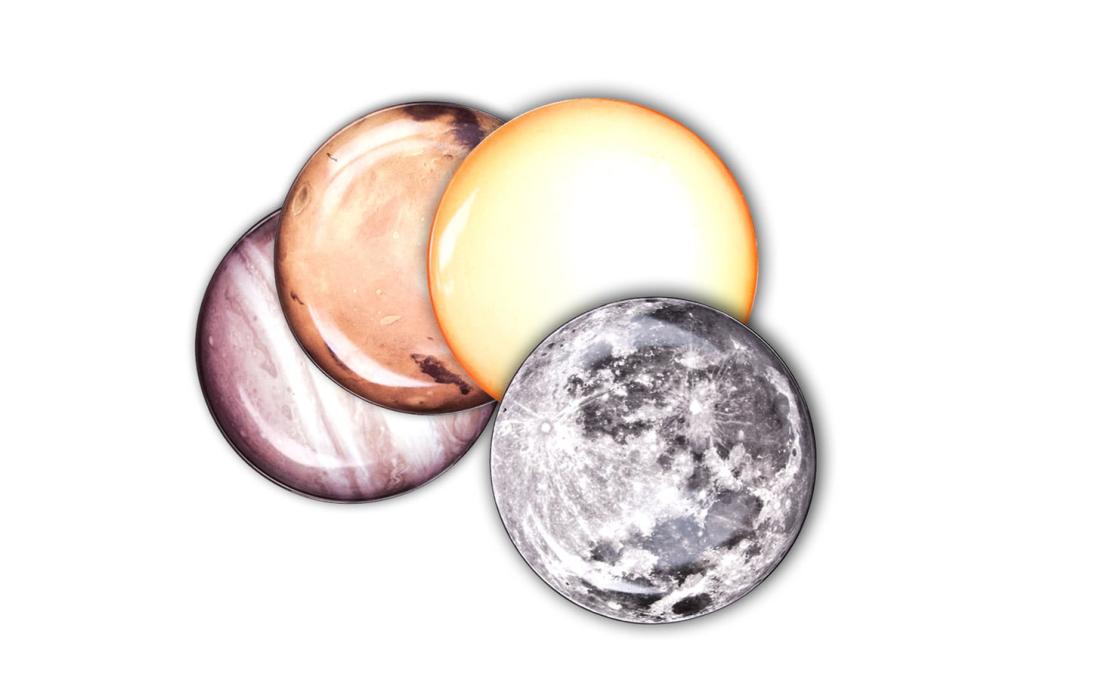 Журнальный столик модель Cosmic Diner Piatti от фабрики Seletti