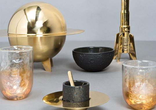 Статуэтка модель Cosmic Diner Meteorite Bicchiere от фабрики Seletti