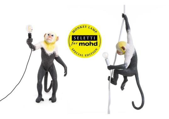 Настольная лампа Monkey Lampada - Edizione Limitata от Seletti image 1