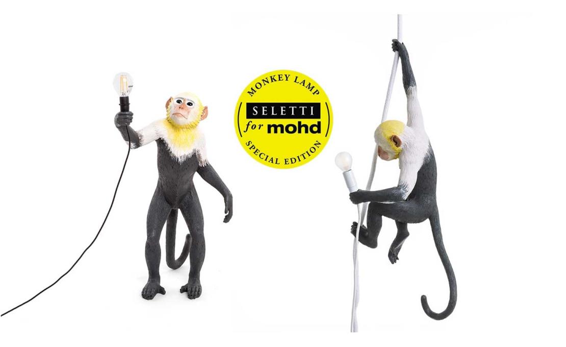 Настольная лампа модель Monkey Lampada - Edizione Limitata от фабрики Seletti