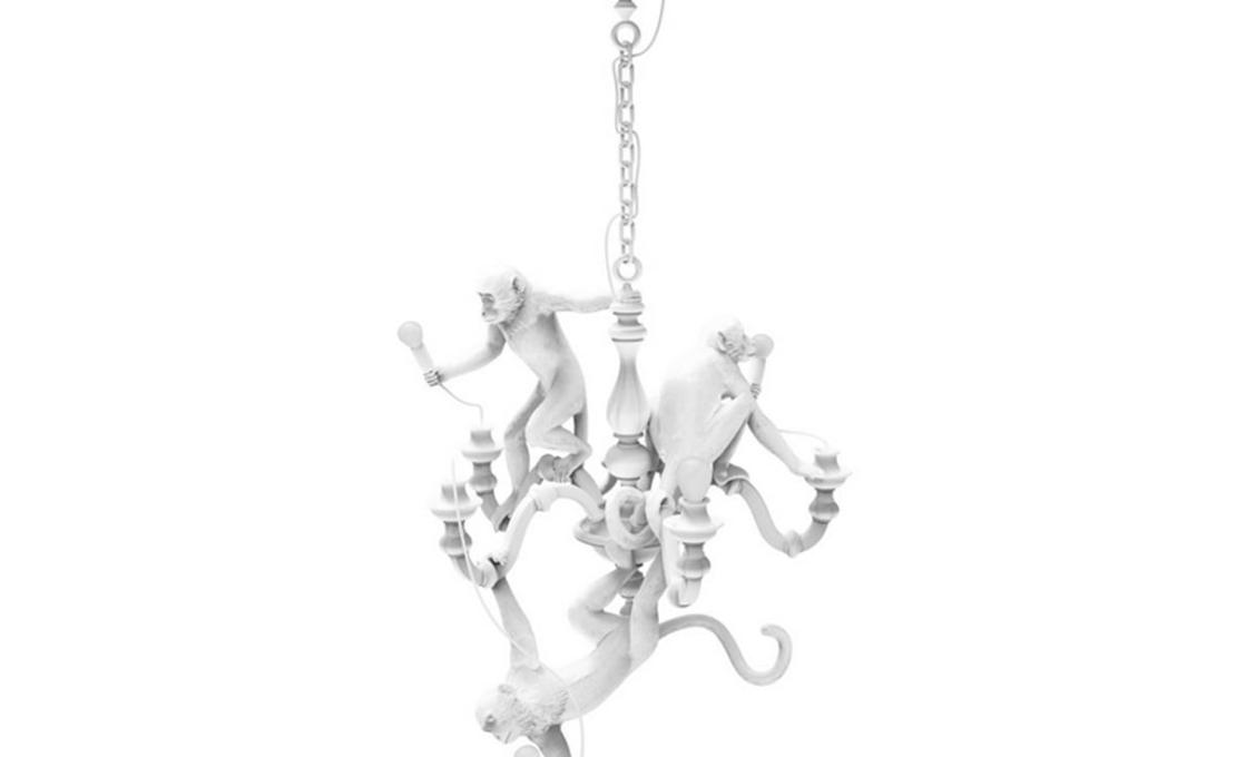 Люстра модель Monkey Chandelier Suspension Lamp от фабрики Seletti