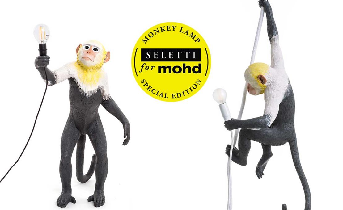 Настольная лампа модель Monkey Lampada - Edizione Limitata от фабрики Seletti