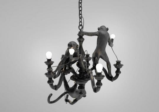 Люстра модель Monkey Chandelier Suspension Lamp от фабрики Seletti