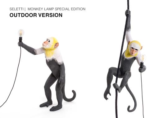 Настольная лампа модель Monkey Lampada - Edizione Limitata от фабрики Seletti