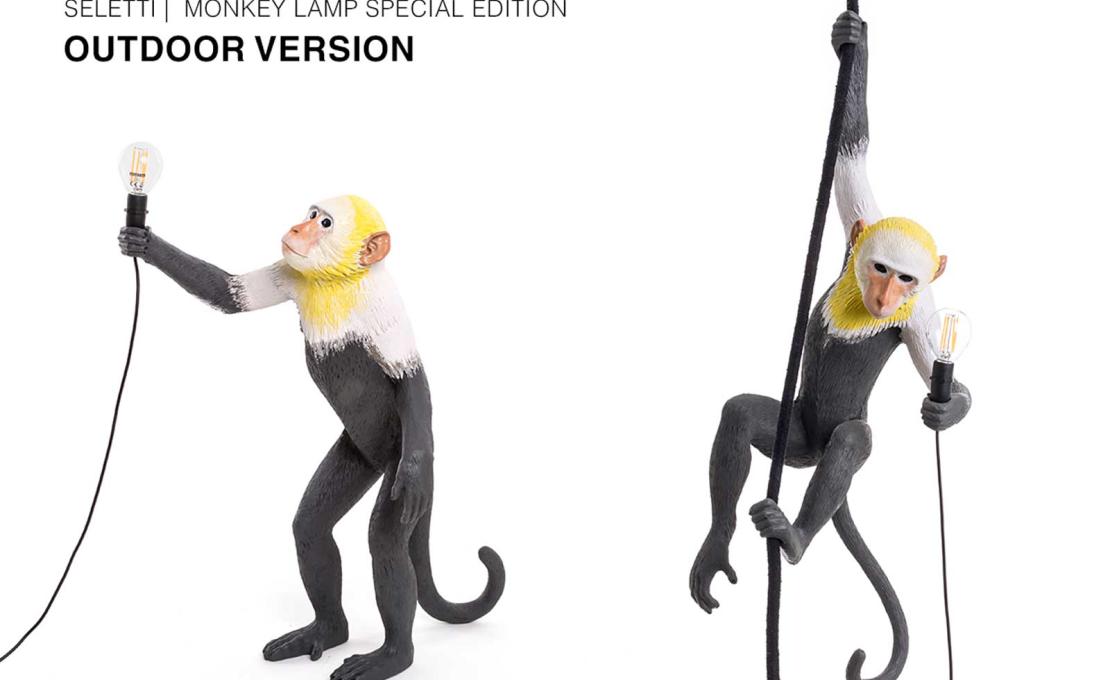 Настольная лампа модель Monkey Lampada - Edizione Limitata от фабрики Seletti