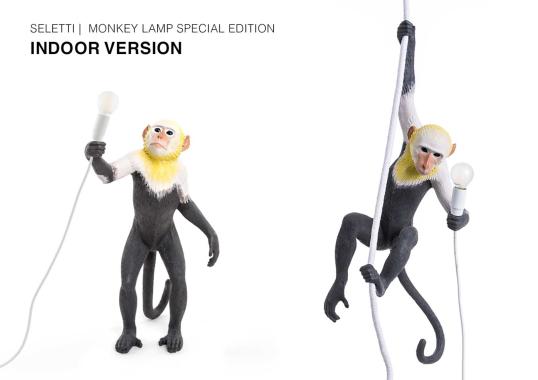 Настольная лампа модель Monkey Lampada - Edizione Limitata от фабрики Seletti