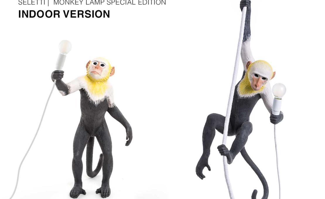 Настольная лампа модель Monkey Lampada - Edizione Limitata от фабрики Seletti