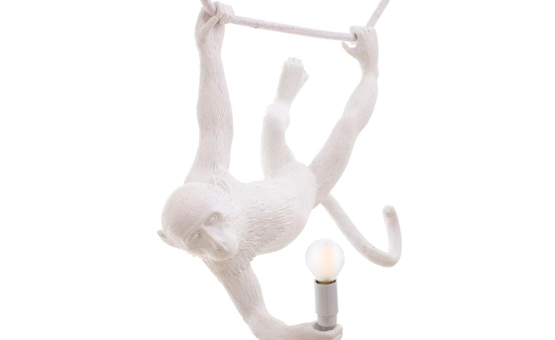 Подвесной светильник модель Monkey Hanging Twice Lampada a Sospensione от фабрики Seletti