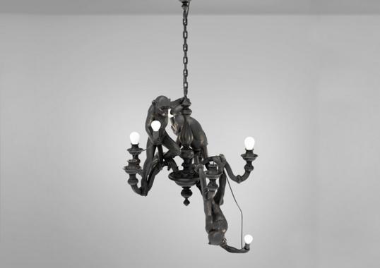 Люстра модель Monkey Chandelier Suspension Lamp от фабрики Seletti