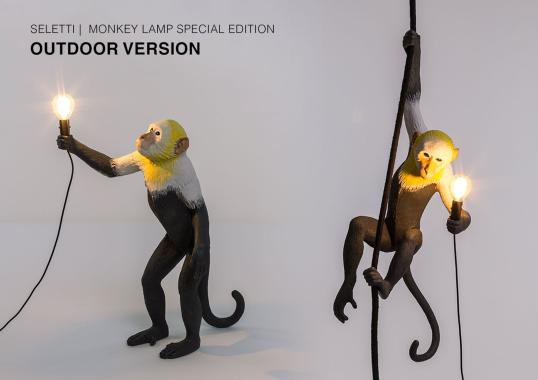 Настольная лампа модель Monkey Lampada - Edizione Limitata от фабрики Seletti