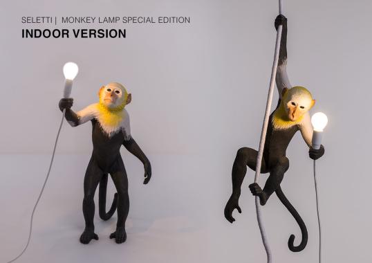 Настольная лампа модель Monkey Lampada - Edizione Limitata от фабрики Seletti