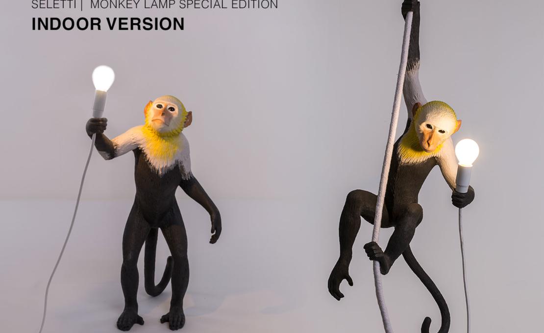 Настольная лампа модель Monkey Lampada - Edizione Limitata от фабрики Seletti