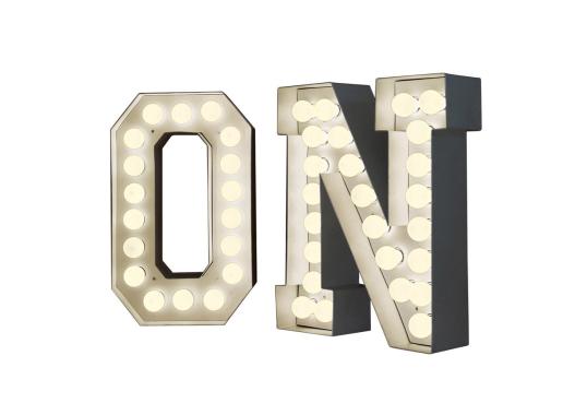 Настольная лампа Vegaz Lettere Luminose LED от Seletti image 1