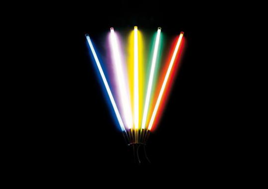 Настольная лампа модель Lampada Fluorescente al neon Linea от фабрики Seletti